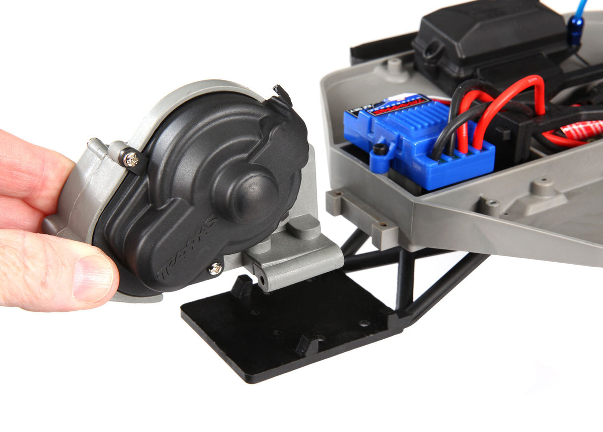 Transmission, complete (fits 1/10-scale 2WD Rustler®, Bandit®, Stampede®, Slash - 3695