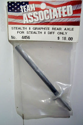 Team Associated # 4456 Stealth II Rear Graphite Axle 12L