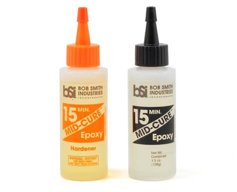 Bob Smith Industries Mid-Cure 15 Minute Epoxy 4.5 oz - BSI-203