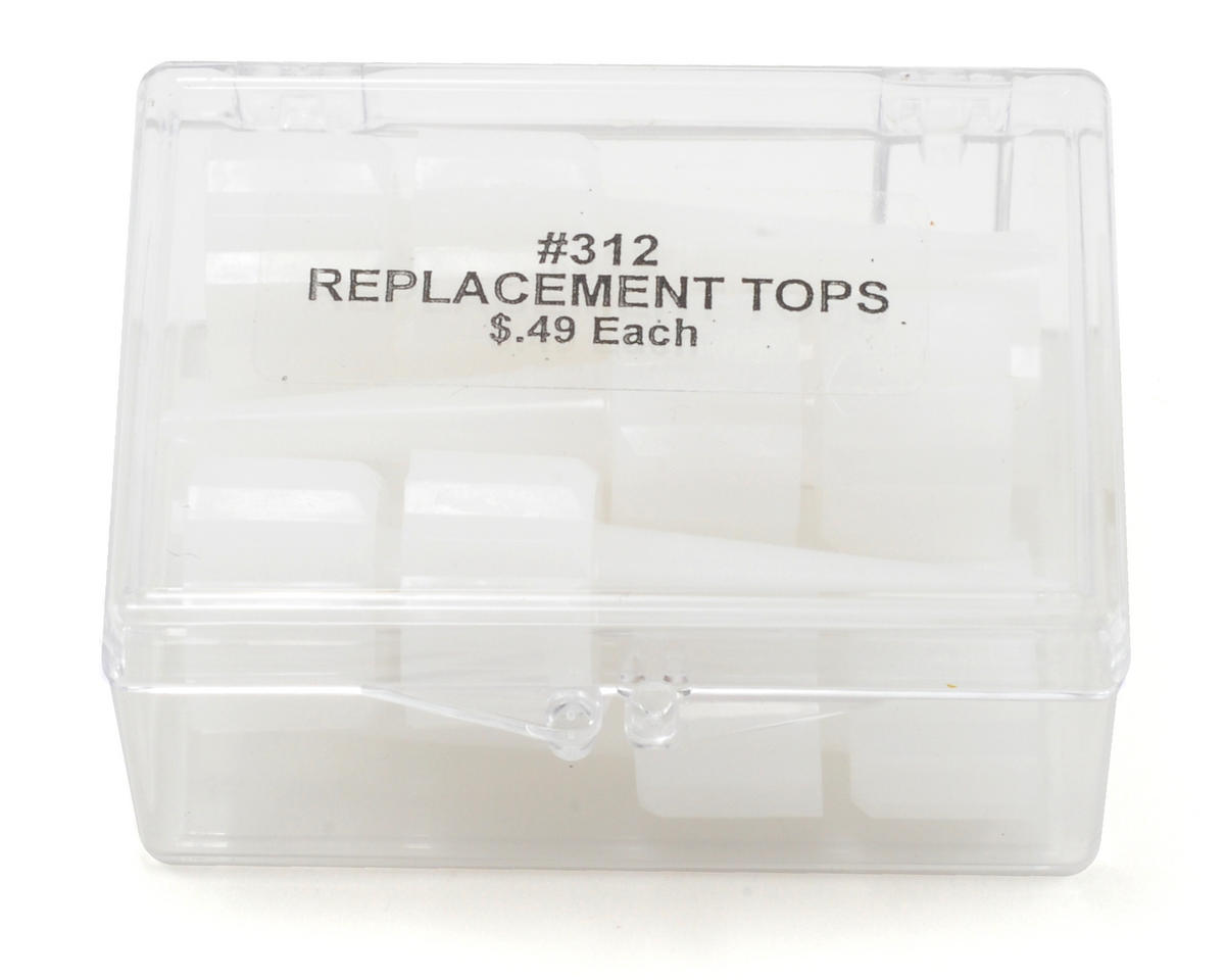 Bob Smith Industries Replacement CA Bottle Tops 12 - BSI-312