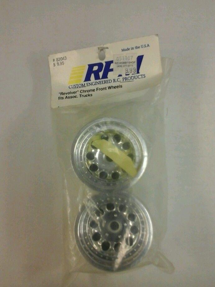 RPM 2.2 Revolver Front 2WD Truck Wheels(Chrome) 82043