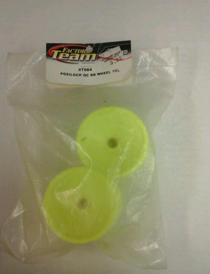 Associated Posilock 2.2 Front 2WD Truck Wheels(Yellow) 7984