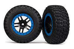 T&W SS BLK,BLUE/BFG MT TIRES - 5885A