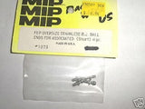 OVERSIZE stainless BJ Ball  ends for Associated  #1073