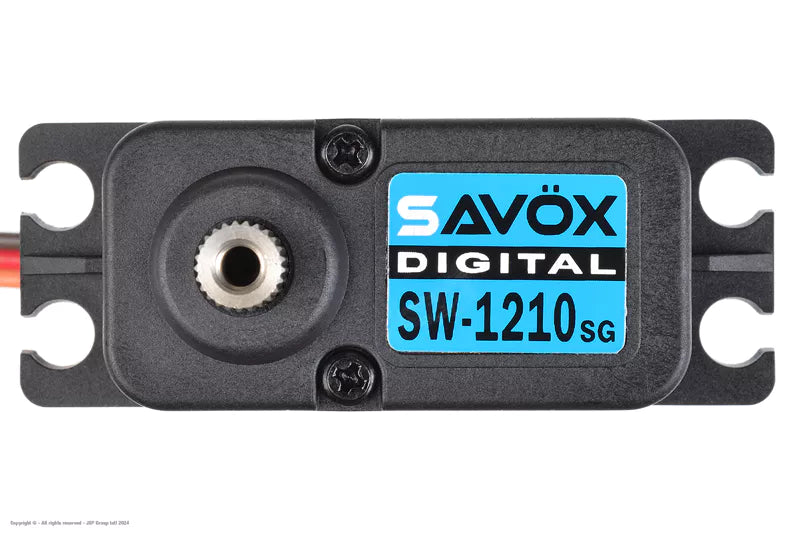 Savox SW-1210SG+ Digital Coreless Waterproof Servo –  Steel Gears