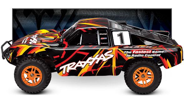 SLASH 4X4 1/10 Scale High-Performance 4X4 Short Course Truck With Titan 12T 550 and XL-5 ESC TRA68054-1
