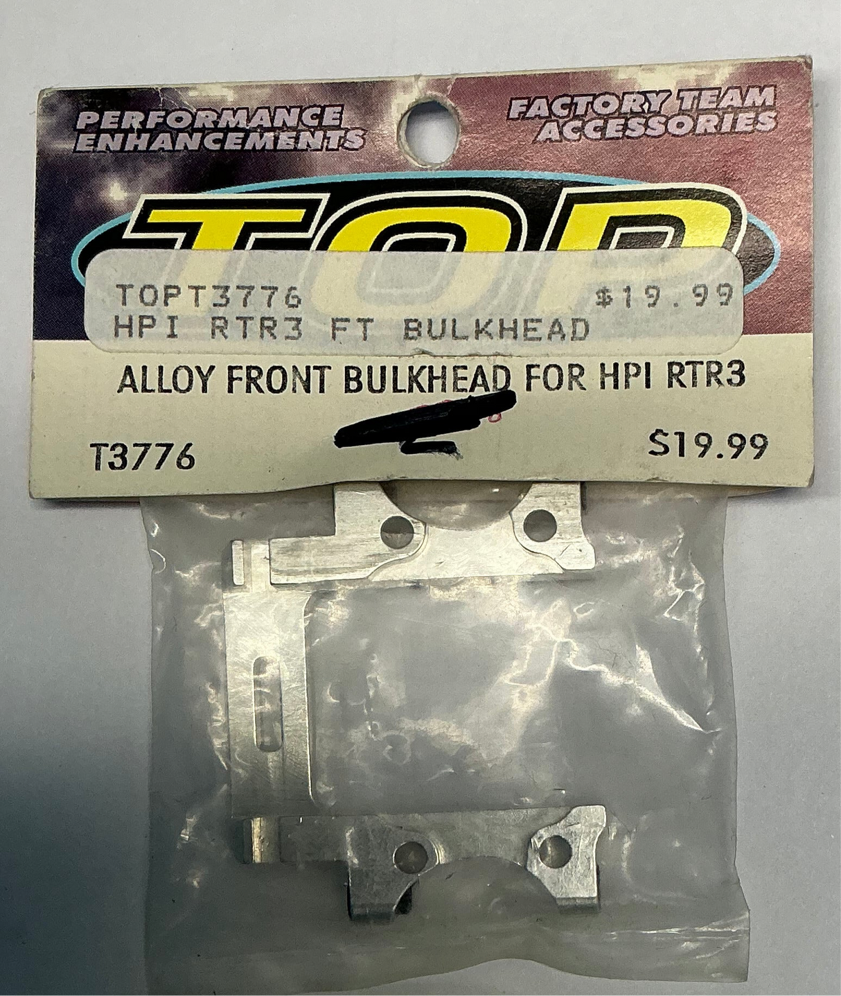 TOP HPI RTR3 FT Bulkhead  TOPT3776