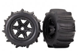 T&W PADDLE TIRE/BLK WHL TSM - 8674