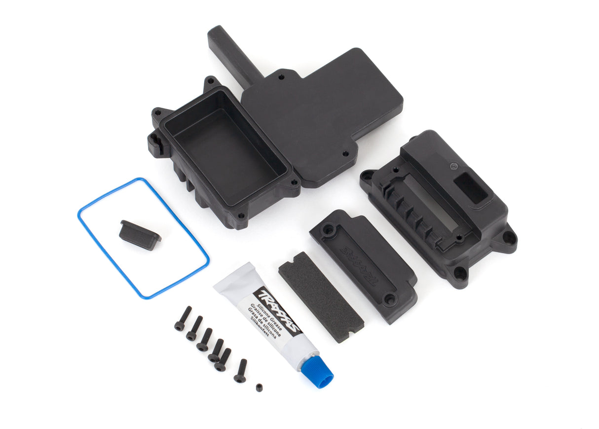 Traxxas Sealed Receiver Box with ESC Mount and Hardware