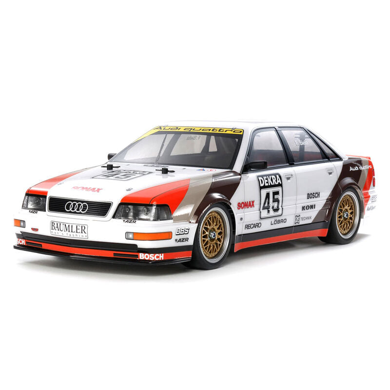 Tamiya 1991 Audi V8 Touring TT-02 1/10 4WD Electric Touring Car Kit - TAM58682A