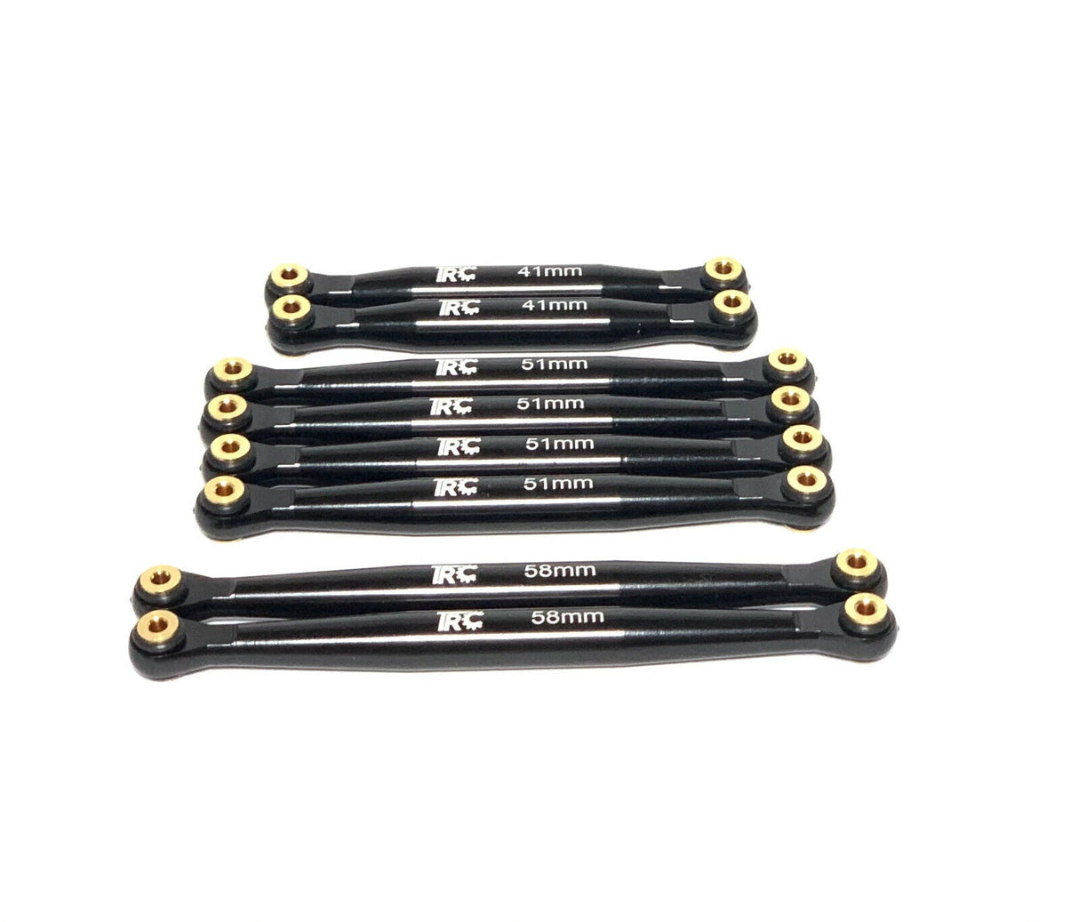 Aluminum Link Set For Axial SCX24 C10 Jeep 133.7mm - TRC-058