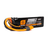 11.1V 2200mAh 3S 30C Smart LiPo Battery IC3 - SPMX22003S30