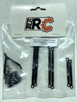 Aluminum Link Set For Axial SCX24 Deadbolt 133.5mm - TRC-057