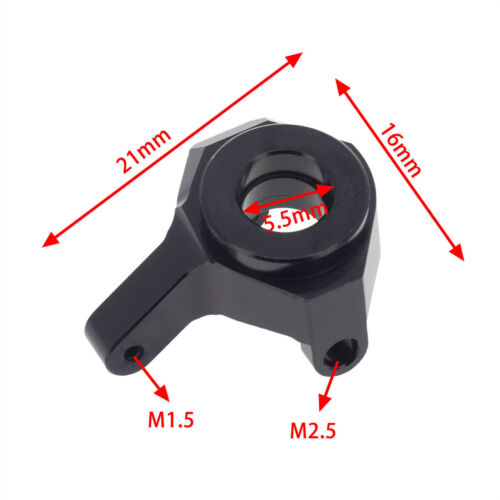 Alloy Front Steering Knuckles Set For Axial SCX24 - TRC-027