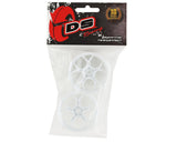 DS Racing Feathery Split Spoke Drift Rim White Hi Gloss 2 6mm Offset w/12mm Hex - DSC-DF-001
