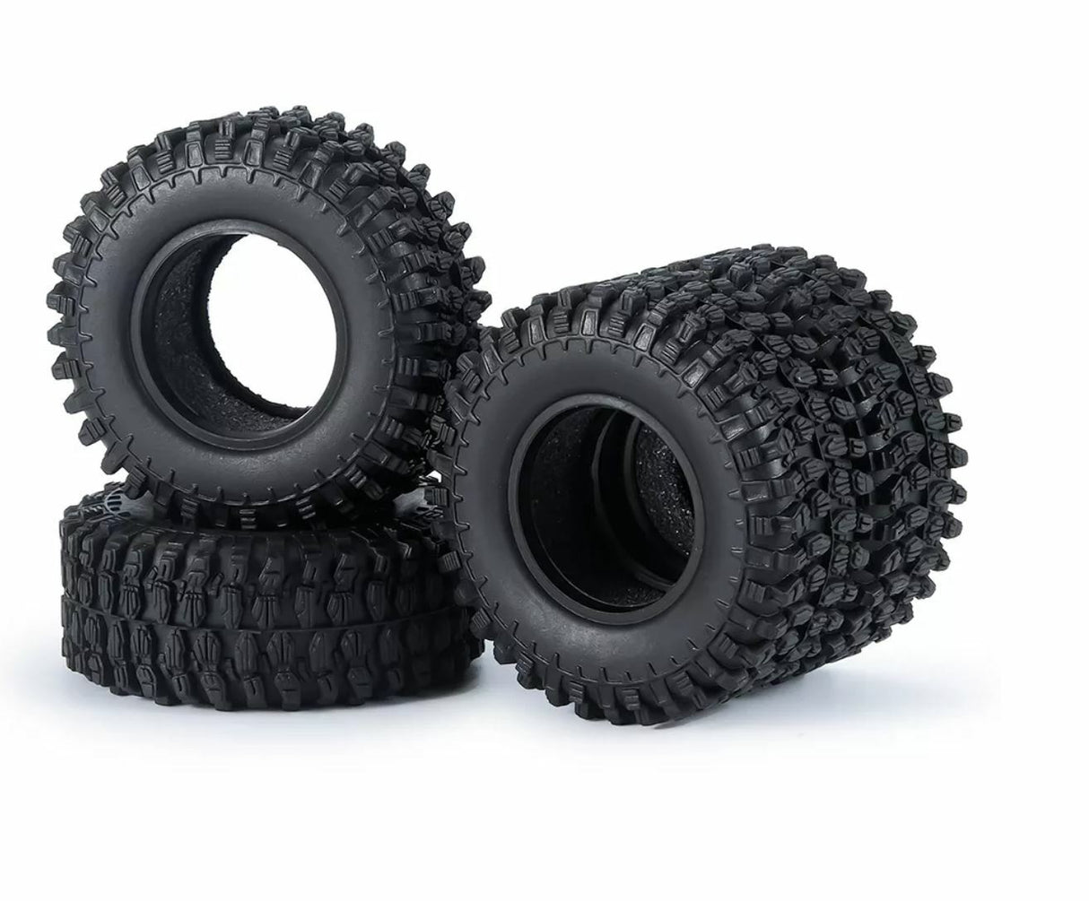 Axial SCX24 Rubber Crawler Tires 54mm x 23mm - TRC-118