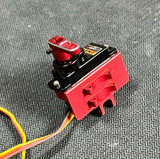 SCX24 EMAX ES08MAII Servo Upgrade Package Red - TRC-130