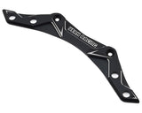 Yeah Racing Yokomo YD-2 Aluminum Bumper Support Plate Black - YEA-YD-010BK
