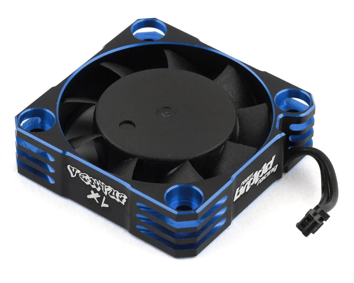 Team Brood Ventus XL Aluminum 40mm ESC Fan w/Micro Plug (Blue) -