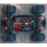 1/18 GRANITE GROM 4X4 RTR Brushed Monster Truck (Battery & Charger Included), Blue