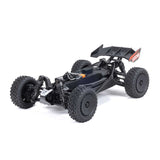 TYPHON GROM MEGA 380 Brushed 4X4 Small Scale Buggy RTR with Battery & Charger, Blue/Silver