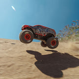 1/16 GORGON GROM 4X4 RTR Brushed Monster Truck (Battery & Charger Included), Red