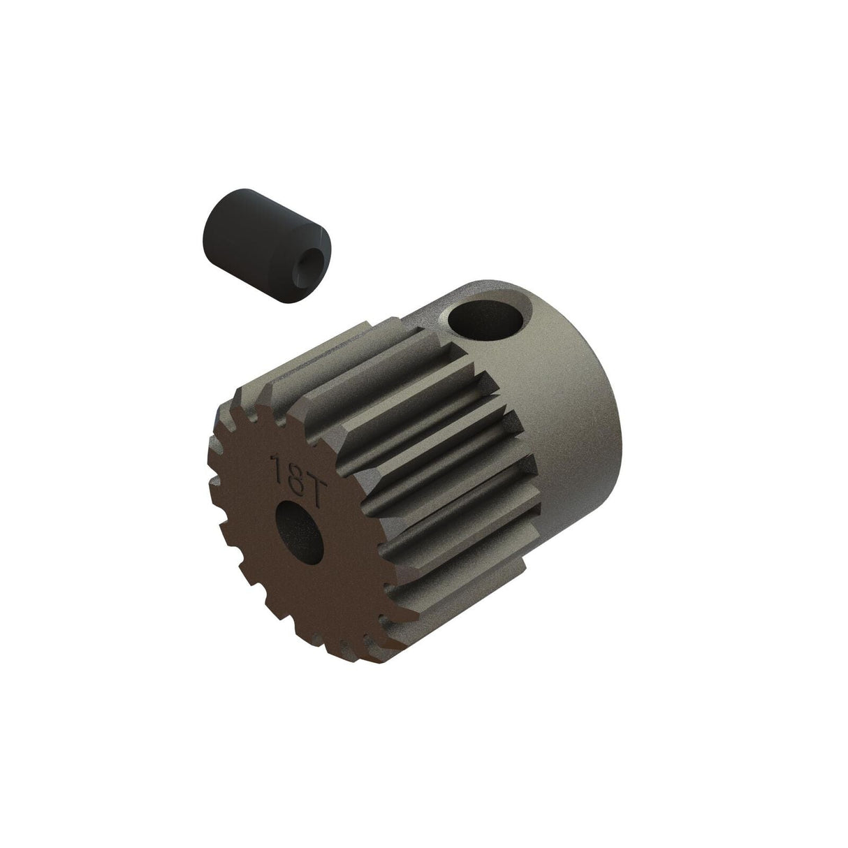 Pinion Gear 18T 0.5 MOD CNC 2.3mm Bore - ARA311204