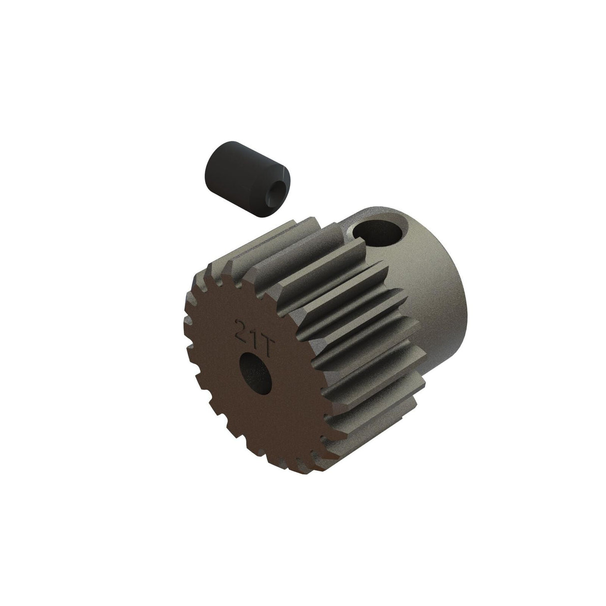 Pinion Gear 21T 0.5 MOD CNC 2.3mm Bore - ARA311207