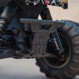 1/10 GORGON 2WD RTA Kit Brushed Monster Truck (Battery & Charger Included), Gun Metal