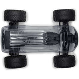 1/10 GORGON 2WD RTA Kit Brushed Monster Truck (Battery & Charger Included), Clear