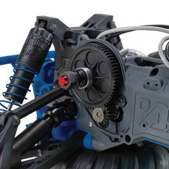 Arrma GORGON 4X2 MEGA 550 Brushed 1/10 Monster Truck RTR (Blue) w/SLT2 2.4GHz Radio - ARA3230T1