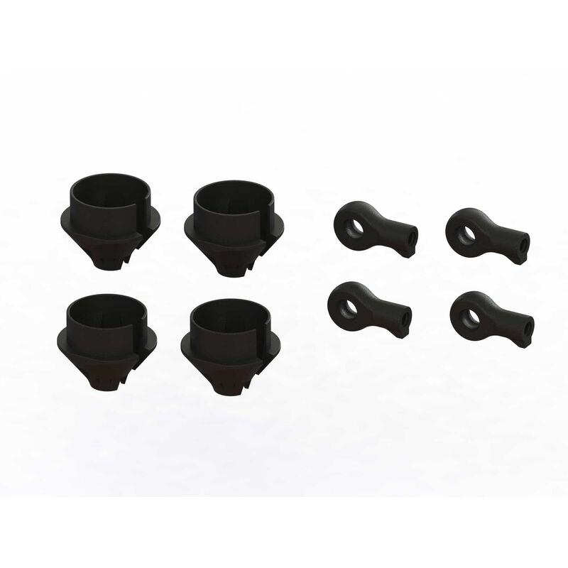 HD Shock Rod End and Spring Cup Set (2 Pair) -  ARA330608