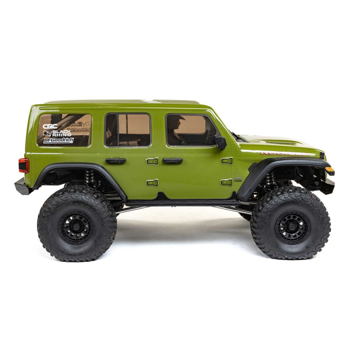 1/6 SCX6 Jeep JLU Wrangler 4WD Rock Crawler RTR: Green - XI05000T1