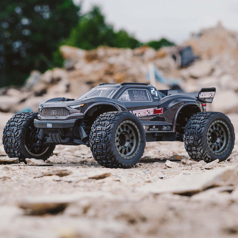 Vorteks 4X2 Booat Mega 550 Brushed Stadium Truck RTR with Battery & Charger - ARA4105SV4T2