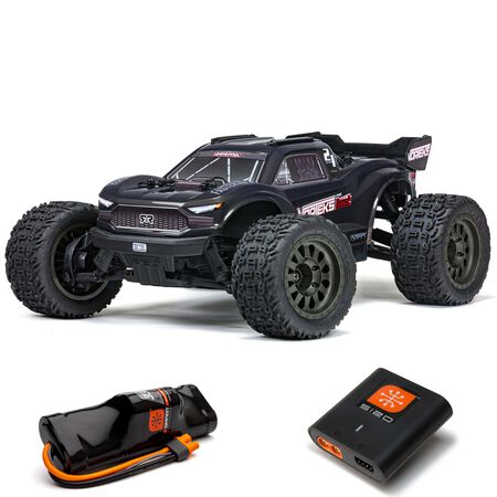 Vorteks 4X2 Booat Mega 550 Brushed Stadium Truck RTR with Battery & Charger - ARA4105SV4T2