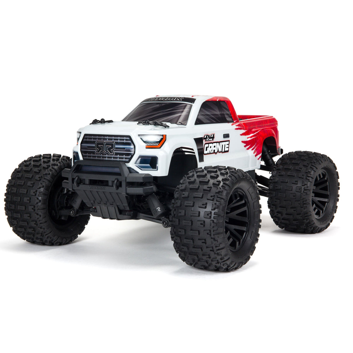 1/10 GRANITE 4WD V3 MEGA 550 Brushed Monster Truck RTR, Red - ARA4202V3T2