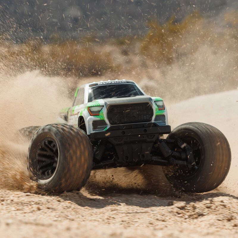 1/10 GRANITE MEGA 665 4X4 RTR Brushed Monster Truck, Green