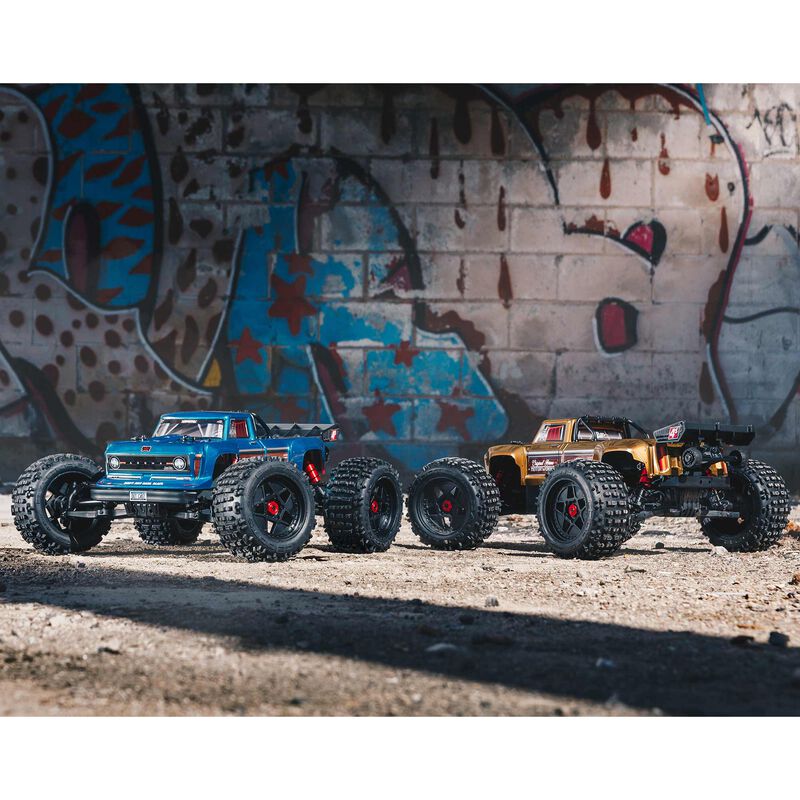 1/10 OUTCAST 4X4 4S V2 BLX Stunt Truck RTR, Bronze - ARA4410V2T1