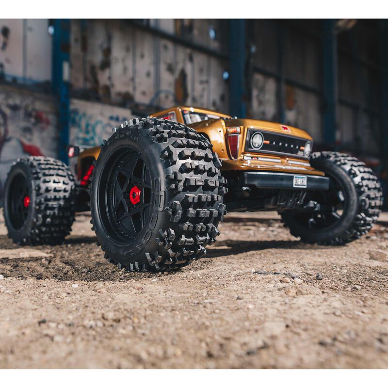 1/10 OUTCAST 4X4 4S V2 BLX Stunt Truck RTR, Bronze - ARA4410V2T1