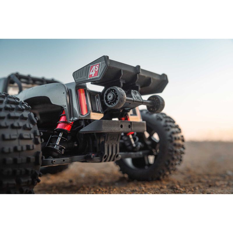 1/10 OUTCAST 4S 4X4 RTR Brushless Stunt Truck, Gun Metal