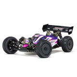 1/8 TLR Tuned TYPHON 4X4 Roller Buggy -  Pink/Purple - ARA8306