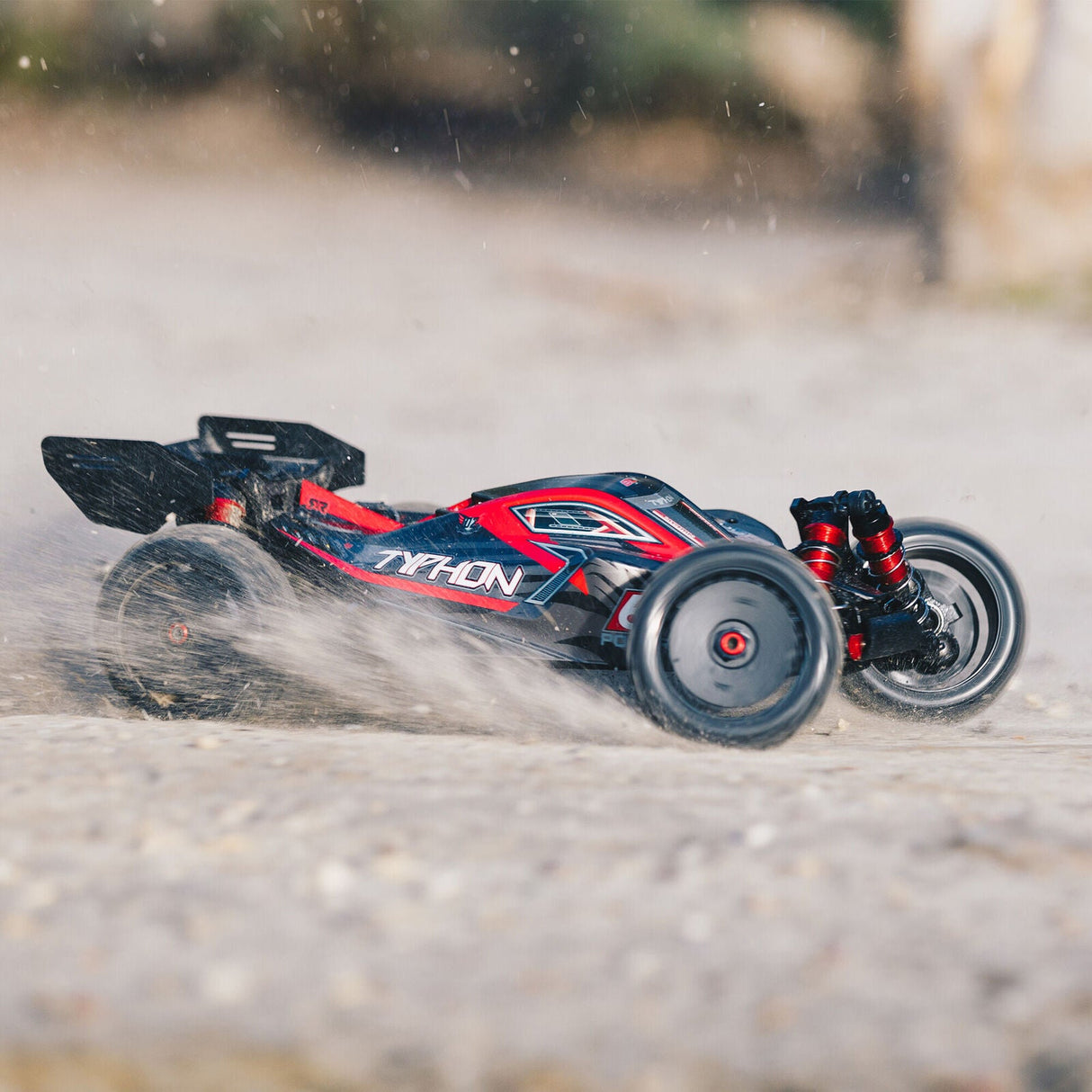 1/8 Typhon 6S V5 4WD BLX Buggy with Spektrum Firma RTR, Black - ARA8606V5