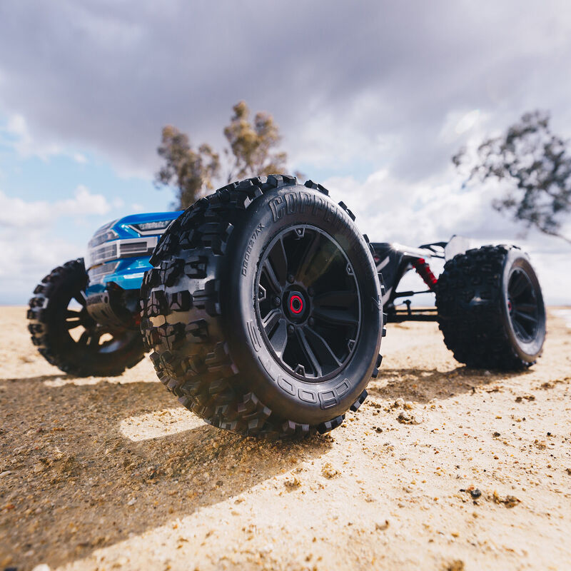 1/8 KRATON 6S V5 4WD BLX Speed Monster Truck with Spektrum Firma RTR, Blue - ARA8608V5T2
