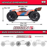 1/8 KRATON 4X4 6S BLX Brushless V6 Speed Truck RTR (Green/Black)