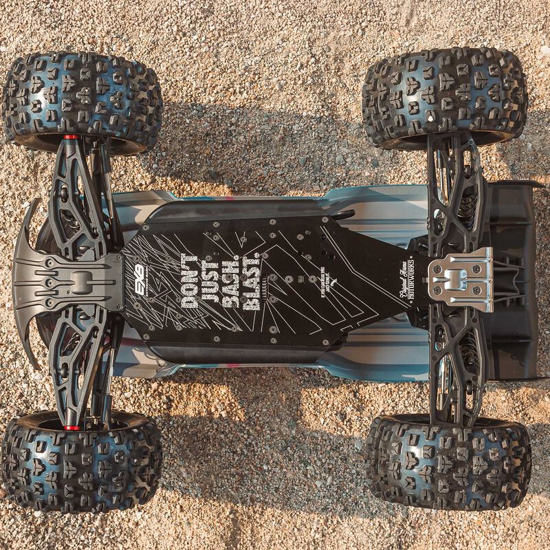 1/8 KRATON 4X4 6S BLX BRUSHLESS V6 SPEED TRUCK RTR (Blue/Red)