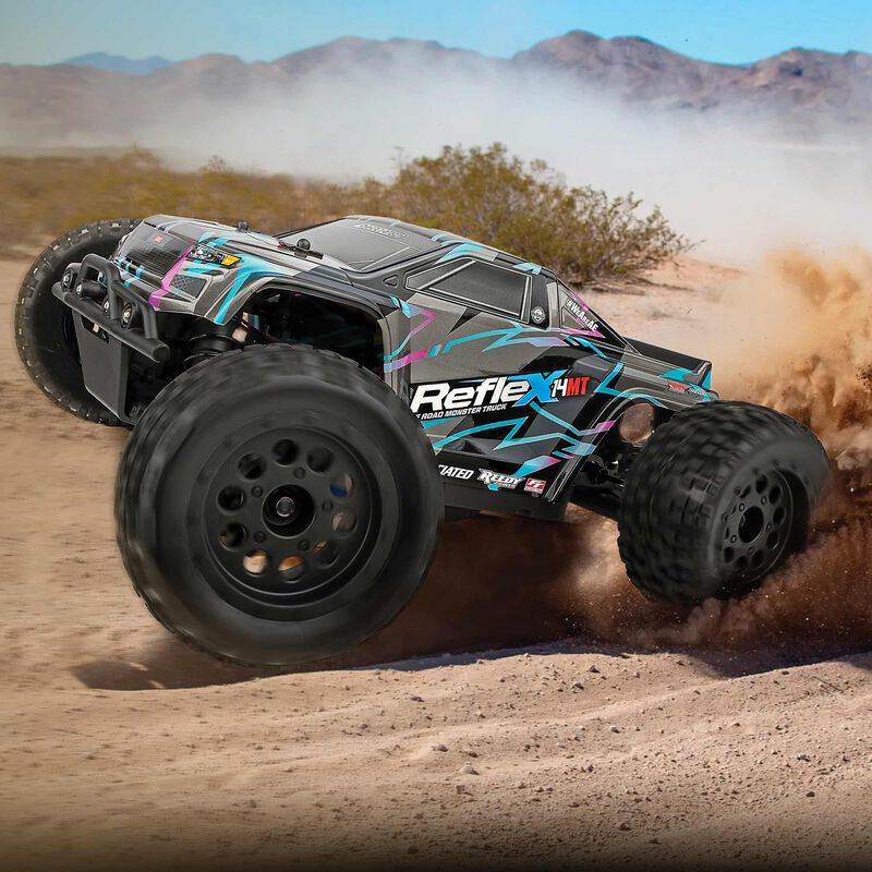 Reflex 14MT RTR, Blue/Purple LiPo Combo - ASC20190C