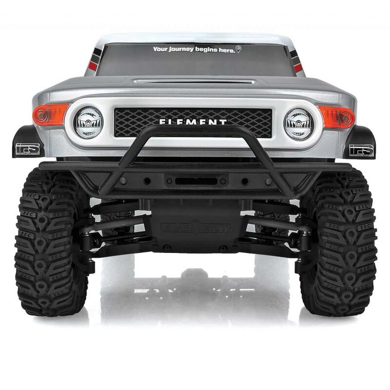 1/10 Enduro Trail Truck, Utron SE RTR, Silver, LiPo Combo - ASC40108C