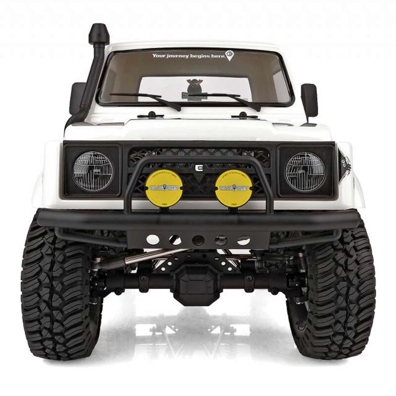1/10 Enduro Bushido Brushed Trail Truck RTR, White - ASC40118