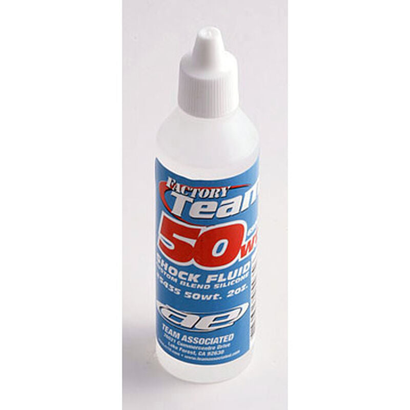 Factory Team Silicone Shock Fluid, 50Wt (640 cSt) 2oz - ASC5435