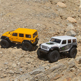 1/24 SCX24 2019 Jeep Wrangler JLU CRC 4WD Rock Crawler Brushed RTR, White - AXI00002V2T1